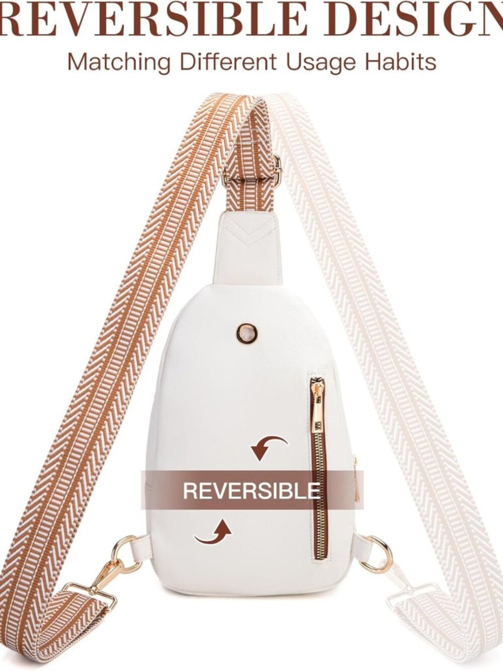 Stylish Personalized Crossbody Sling Bag for Women - Perfect Gift for Mom & Wife - Picture 6 of 6
